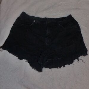 Black shorts